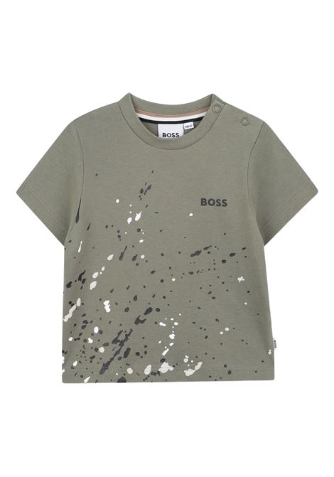 T-shirt con stampa HUGO BOSS KIDS | J52468724